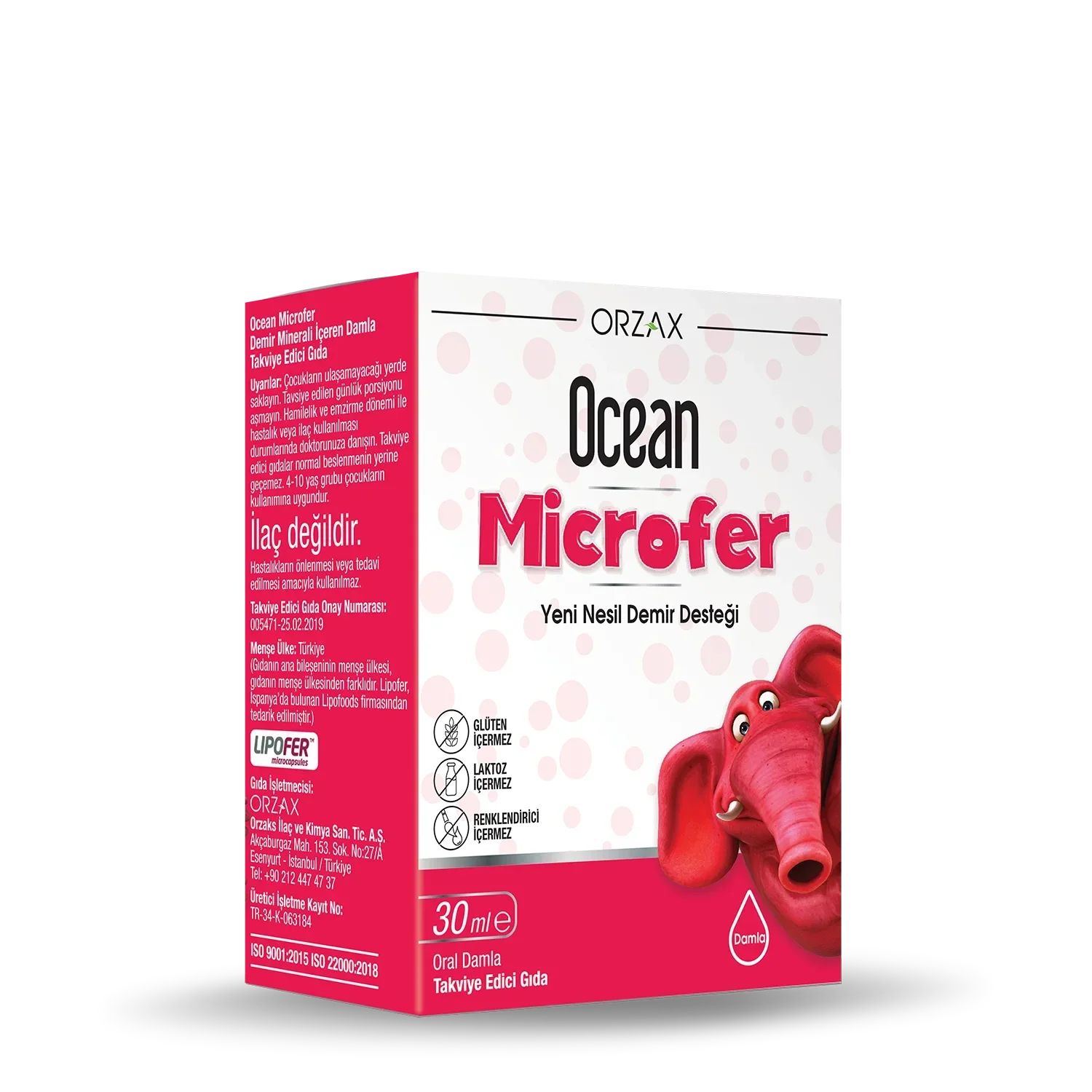 Ocean Microfer IJzer druppel