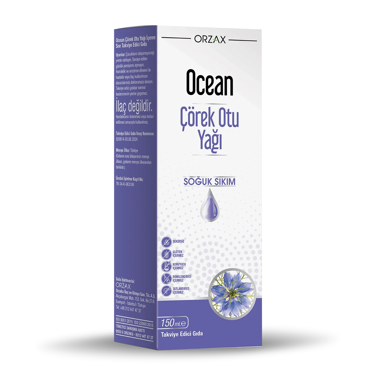 Zwart Komijn Olie siroop 4600 mg