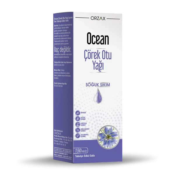 Zwart Komijn Olie siroop 4600 mg