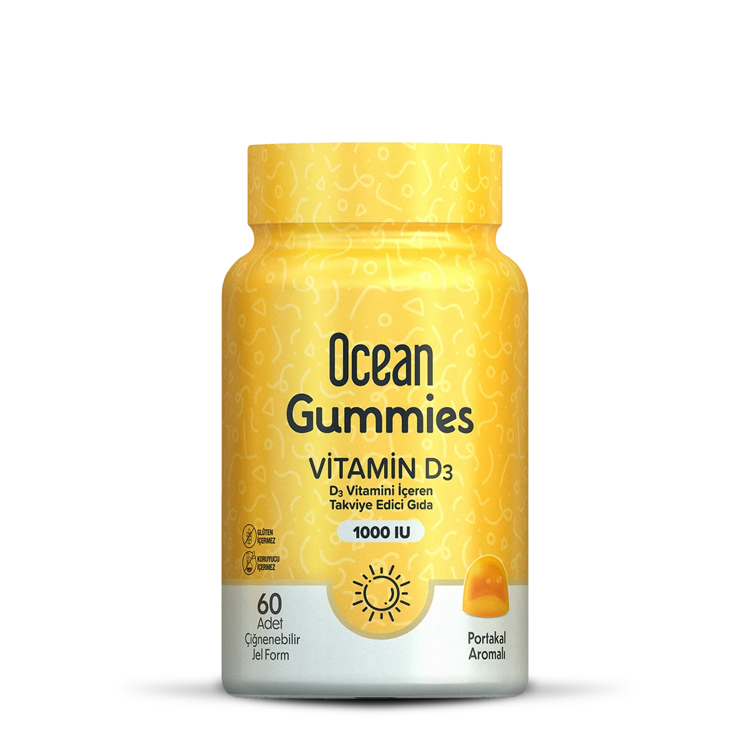 Vitamine D3 Gummies 1000 IU