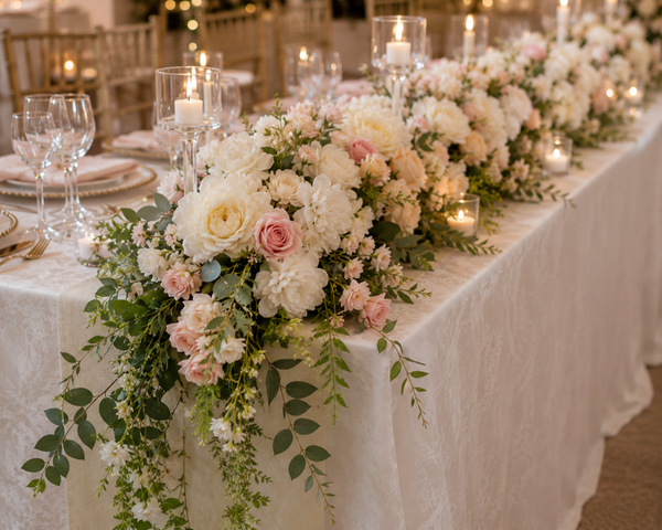 Aisle to Table floral runners