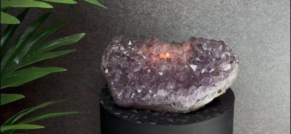 Amethist Waxinelichthouder – 1357 gram
