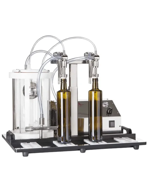 Remplisseuse Huile d'olive sous vide ENOLMASTER 2 Becs