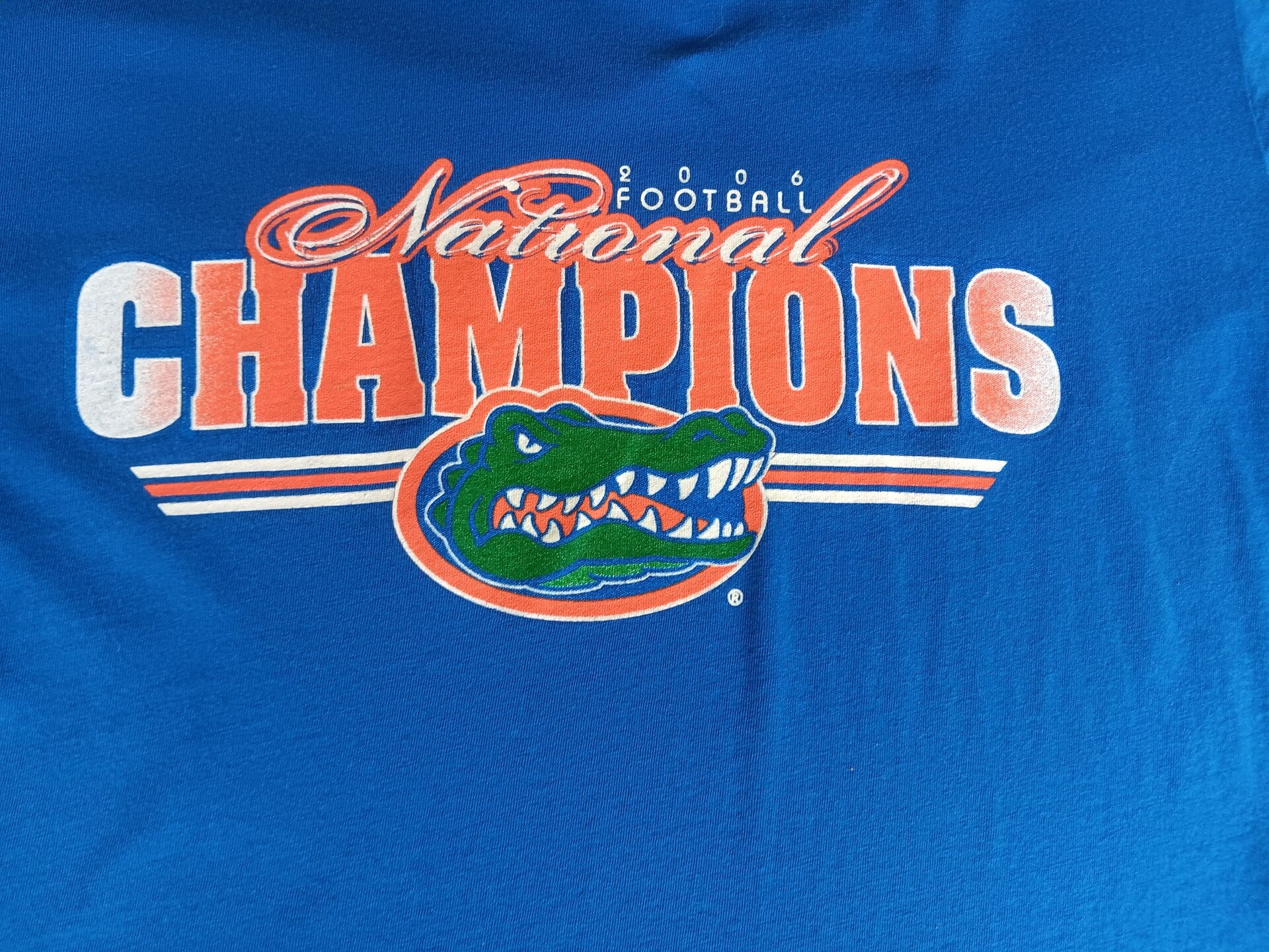2006 Gator's National Champion Lady's T-shirt