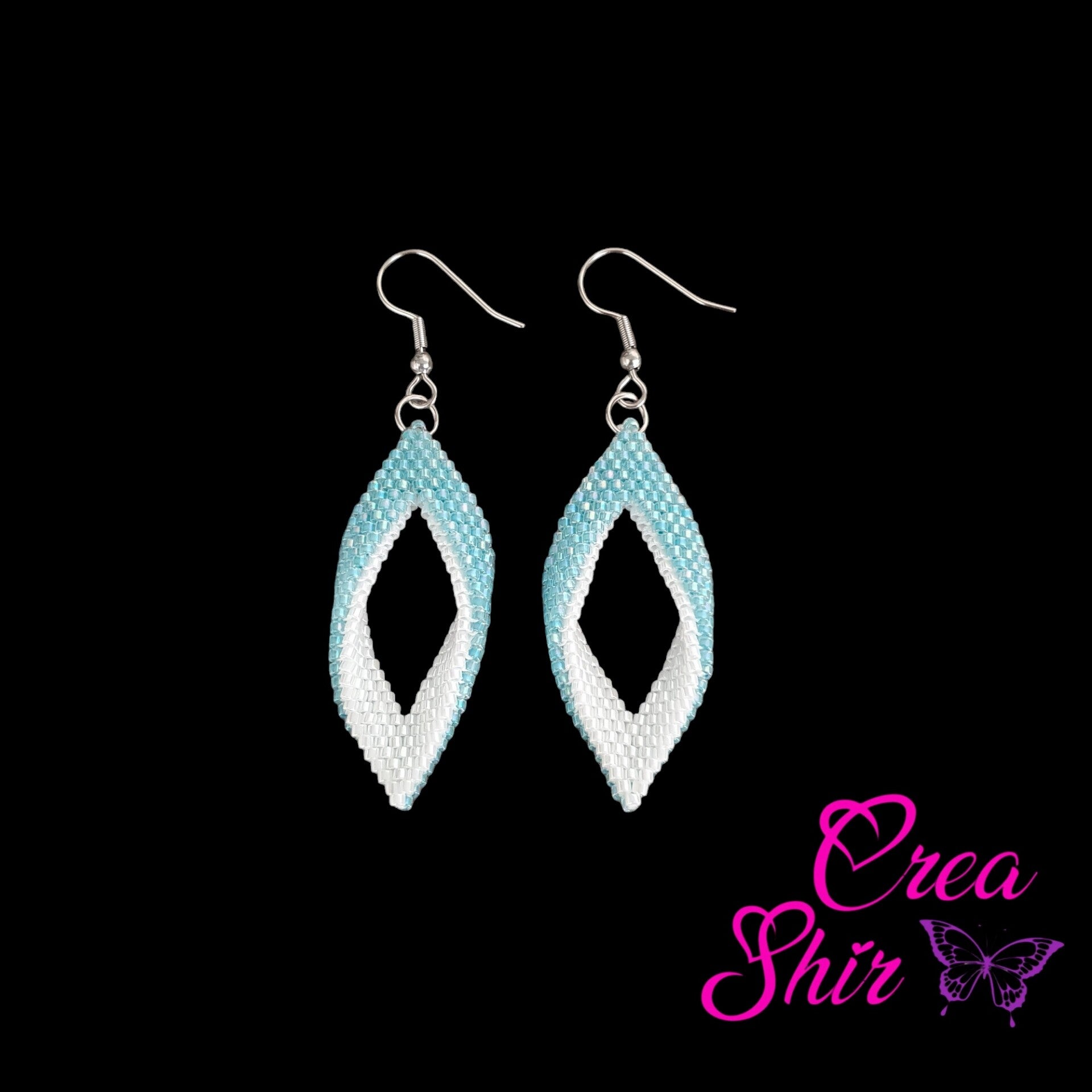 Peyote twist oorbellen (19)