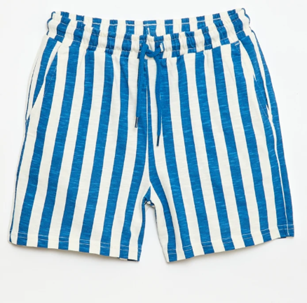 Bermuda Blauw & Wit Streep