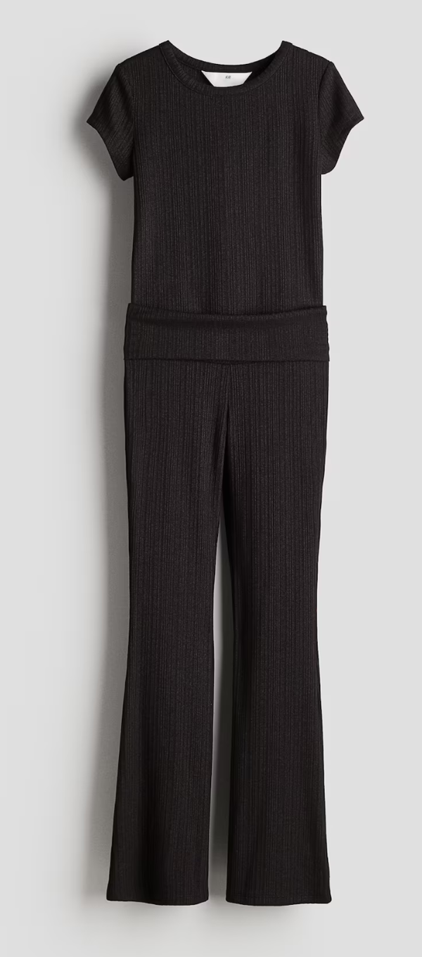 H&M Tweedelige set van Glittertricot