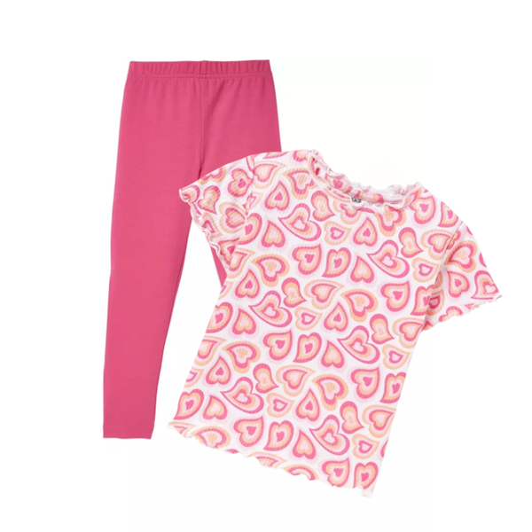 Harten T-shirt & Legging set