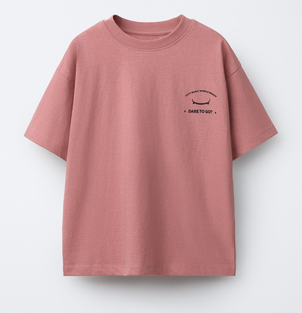 ZARA T-shirt City (oudroze)