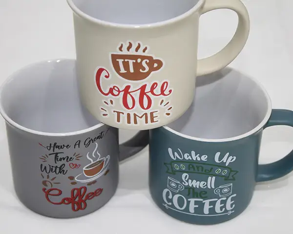 Kaffeetassen mit Spruch