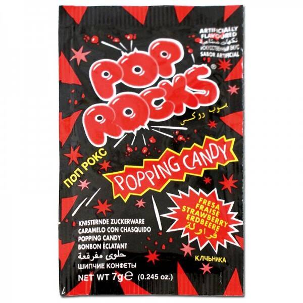 Pop Rocks Erdbeere