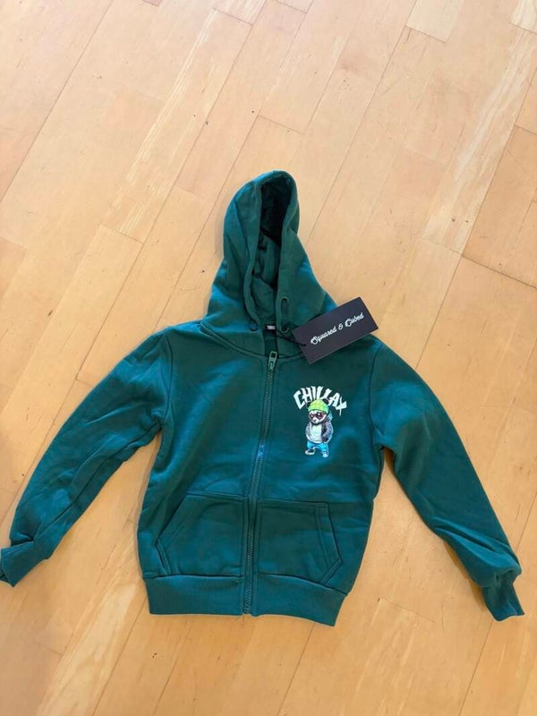 Felpa Jacke in grün