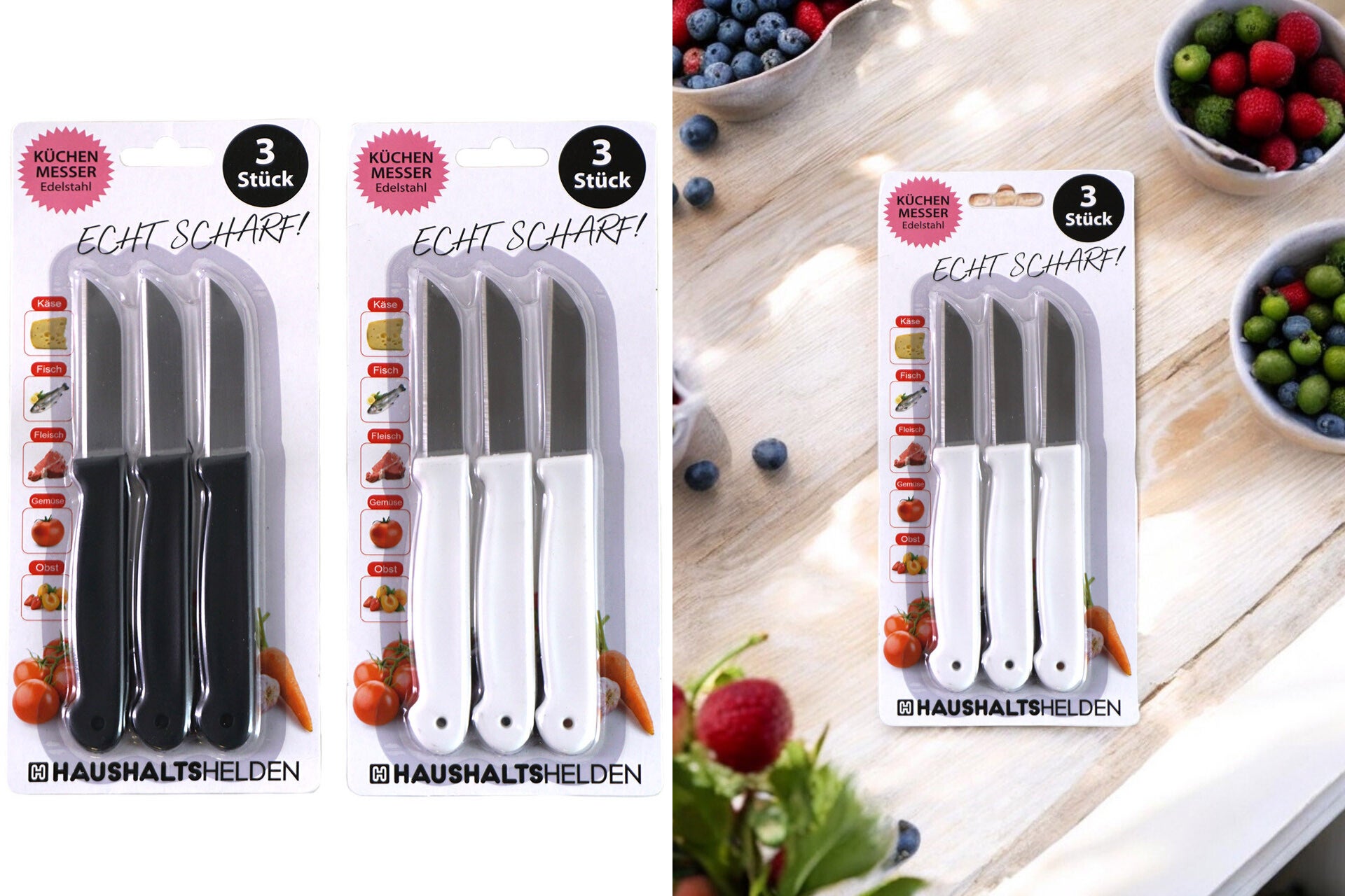 Küchenmesser Edelstahl