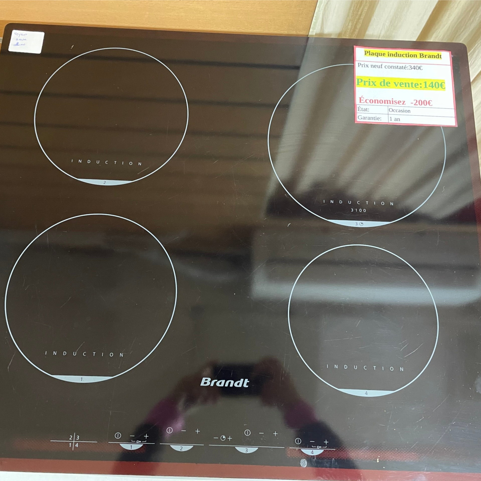 Plaque encastrable Brandt