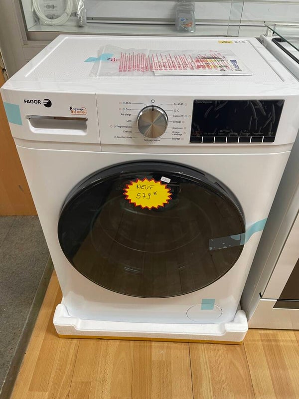 Lave linge séchant fagor neuf