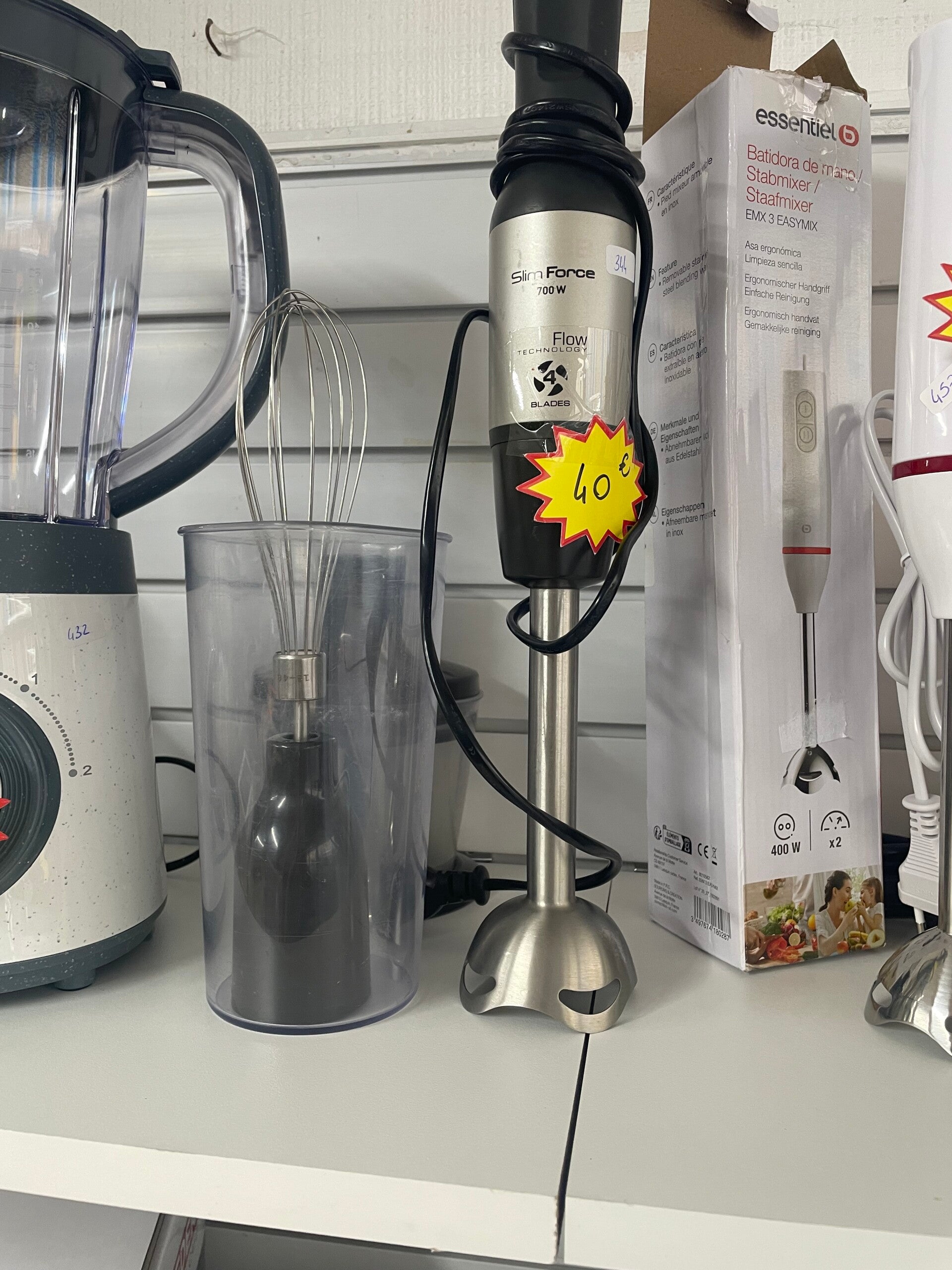 Ensemble mixeur plongeant Slim force