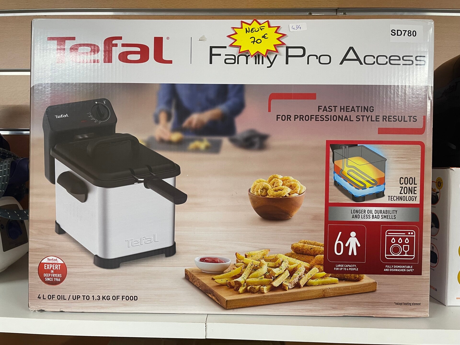 Friteuse tefal neuf
