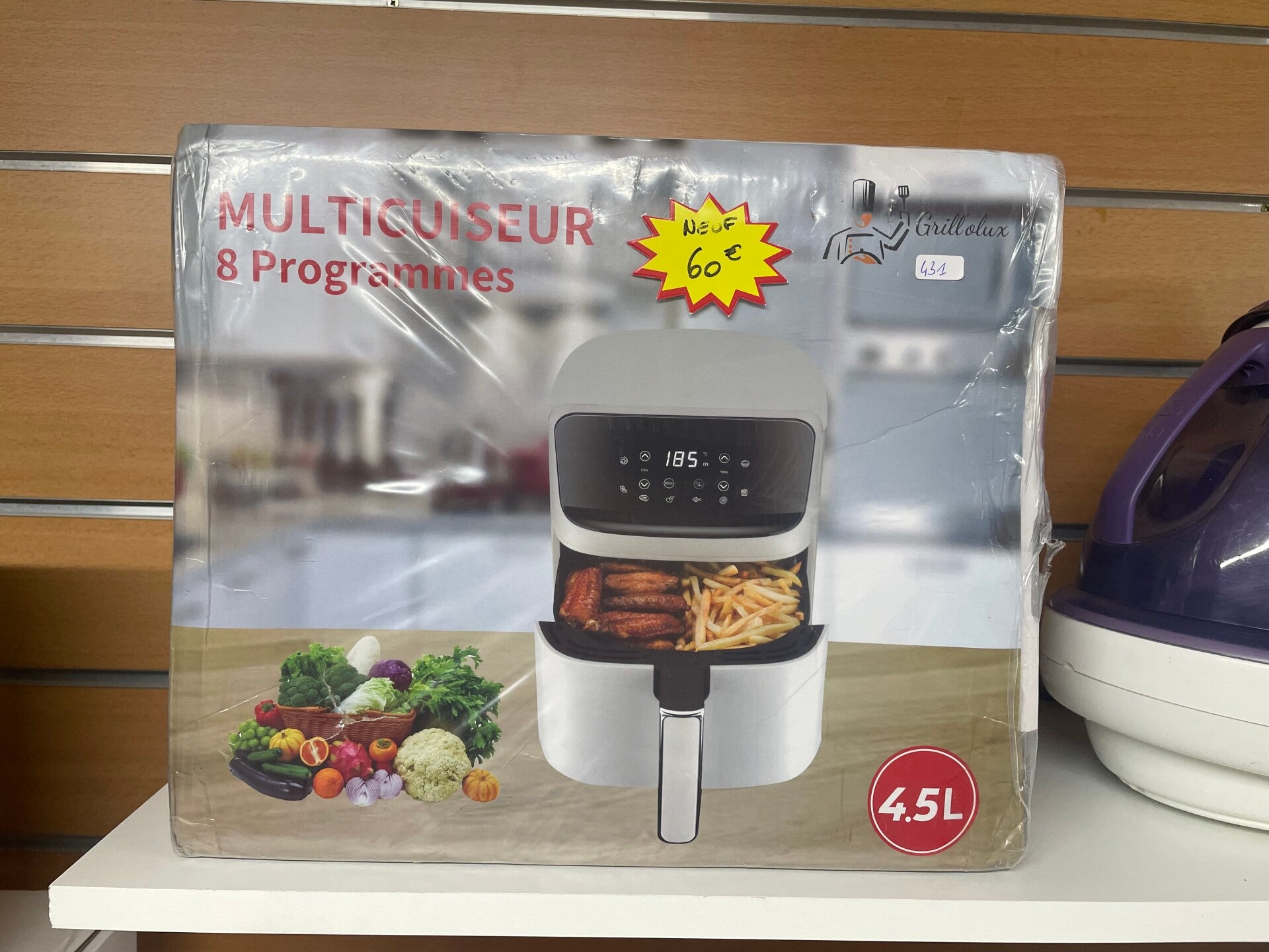 Airfryer grillolux neuf