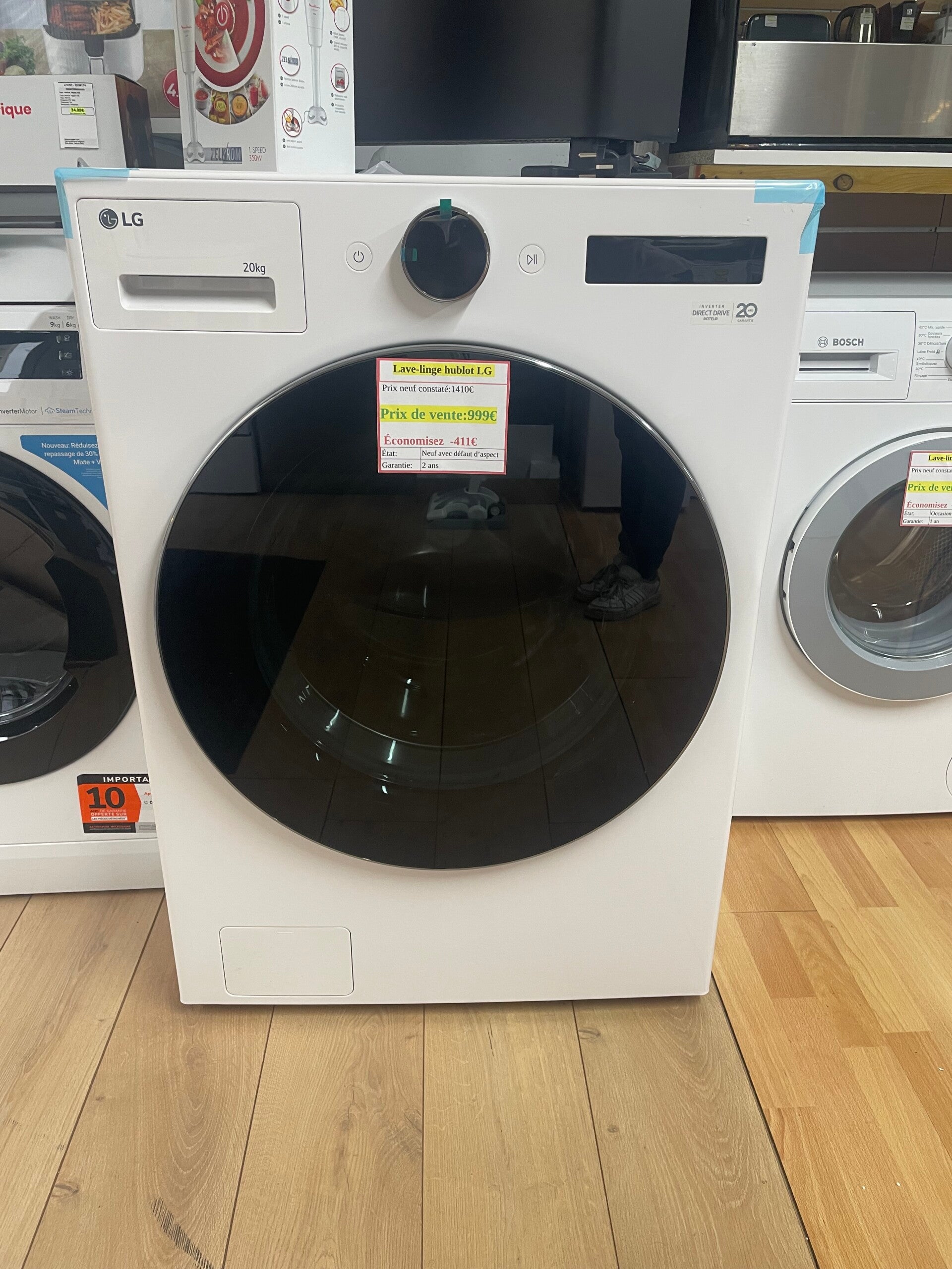 Lave linge LG neuf