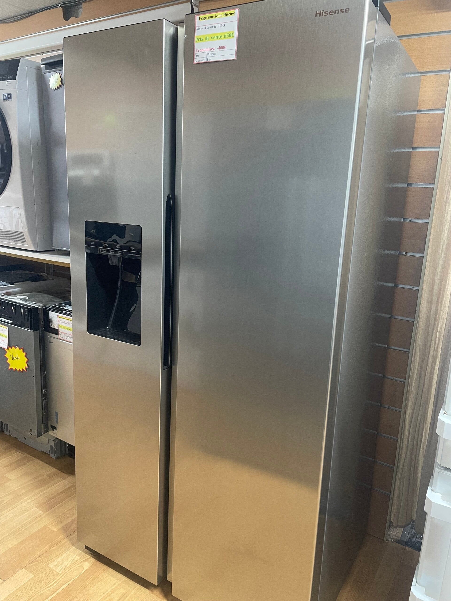 Frigo américain hisense