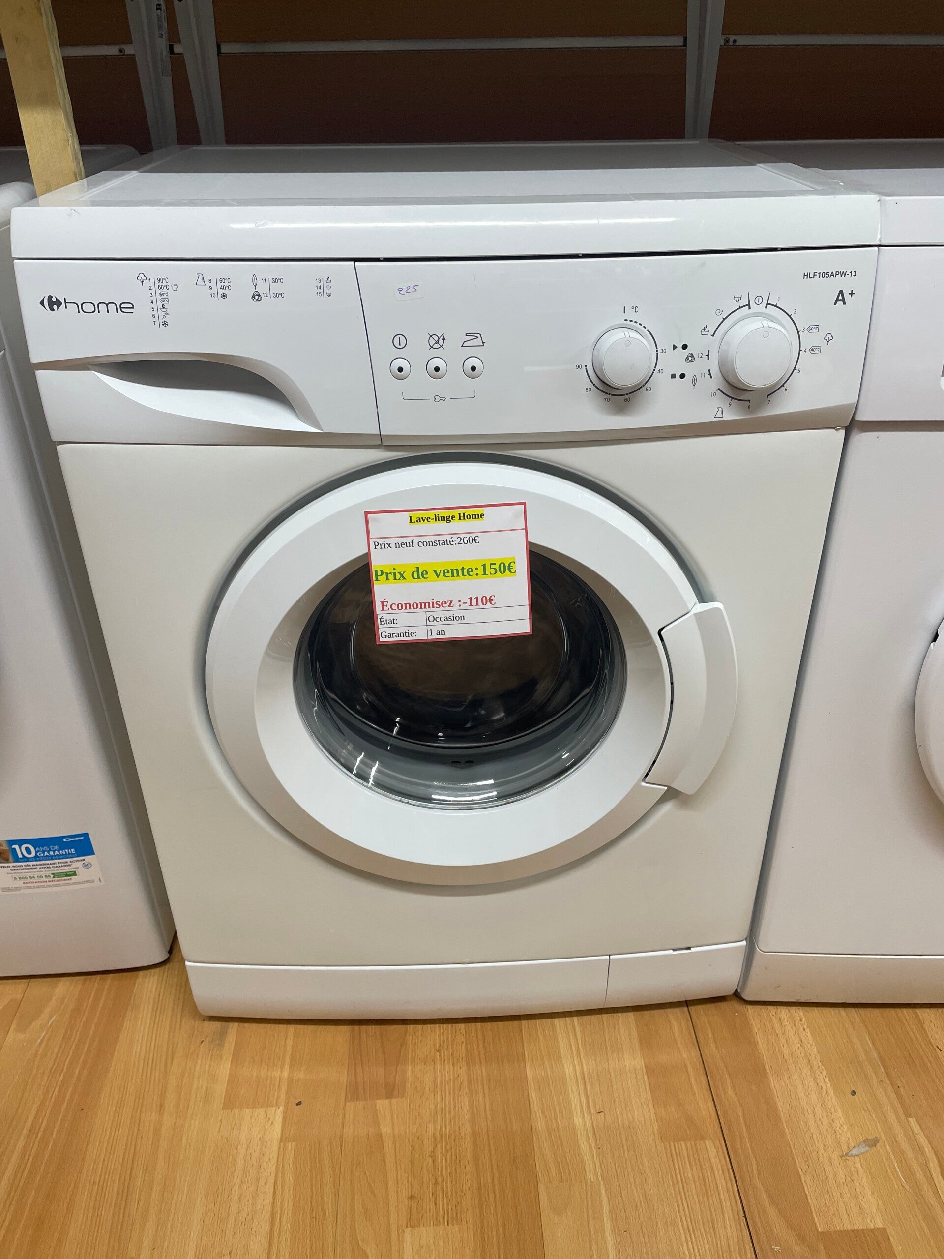 Lave linge hublot home