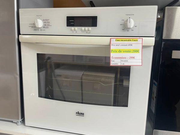 Four encastrable Faure