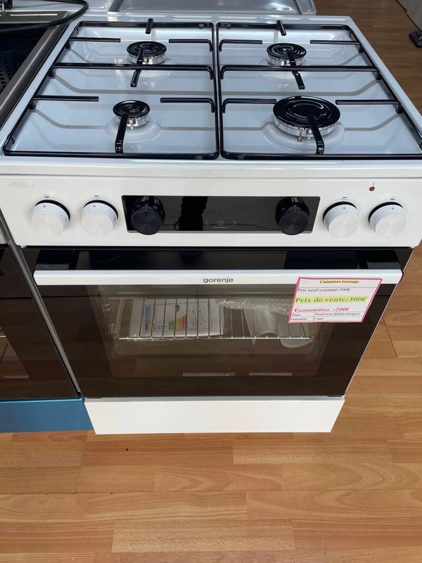 Cuisinière mixte Gorenje neuf