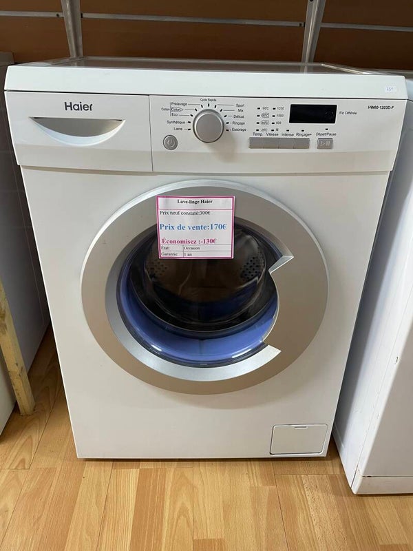 Lave linge haier