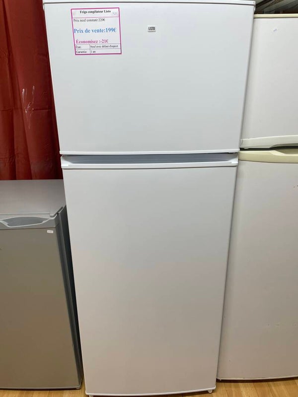 Frigo congélateur listo neuf