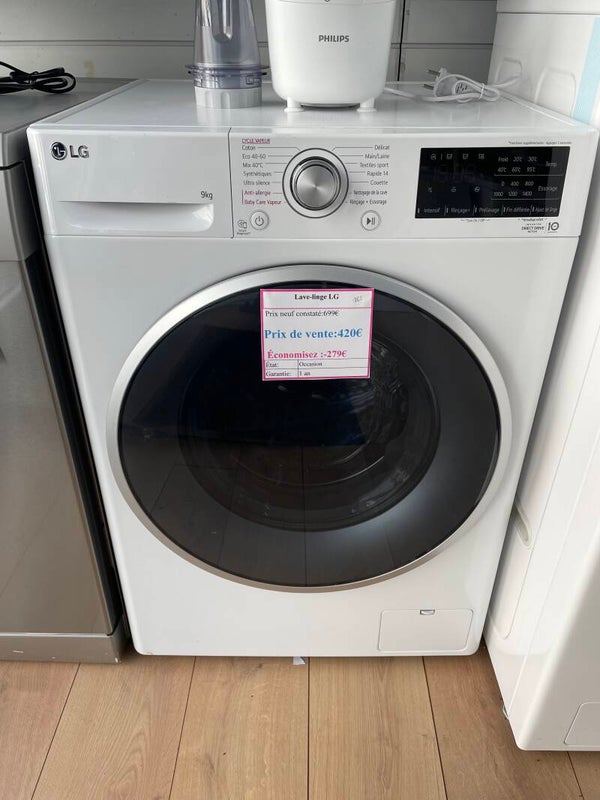 Lave linge lg