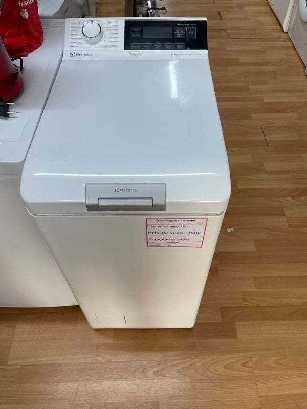 Lave linge top electrolux