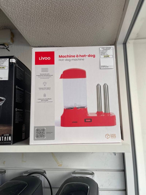 Machine à hot-dog neuf