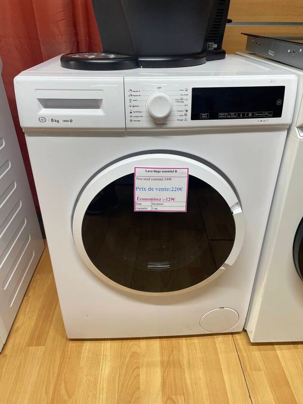 Lave linge essentiel B