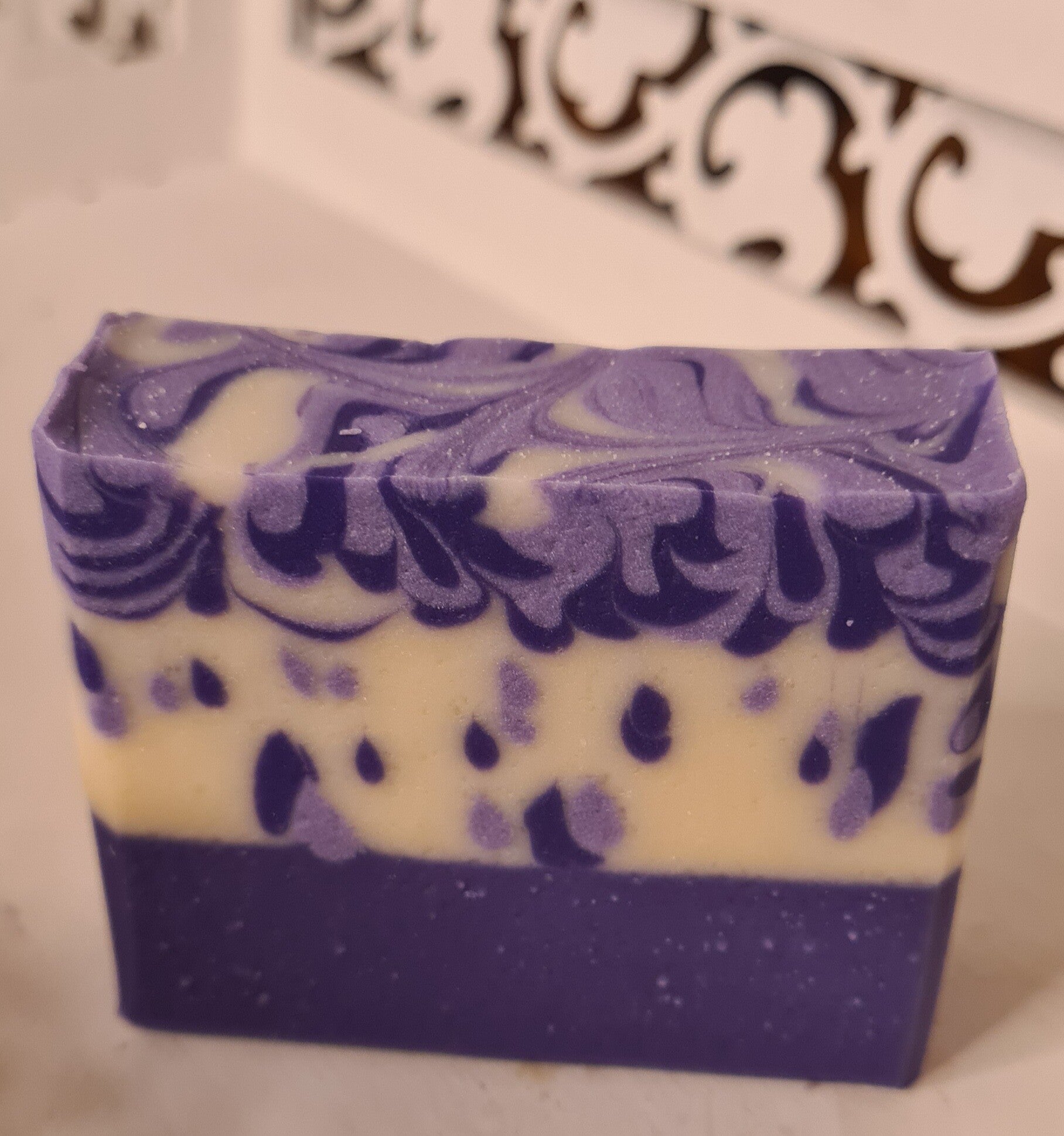 Lavendelseife mit Ziegenmilch