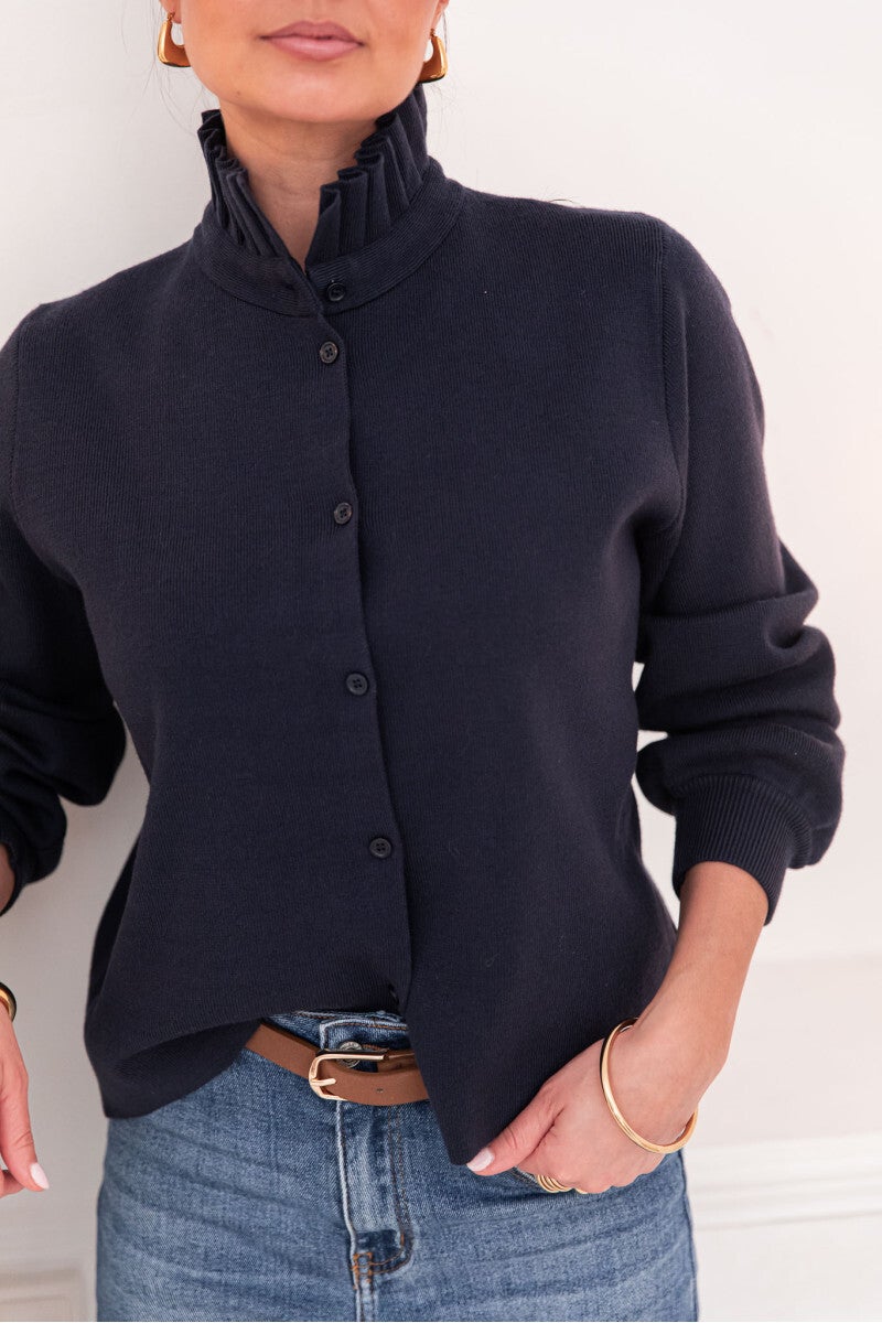 Cardigan veste aura Marine