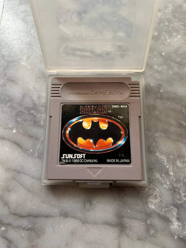 Batman Nintendo Game boy cartouche version Japan