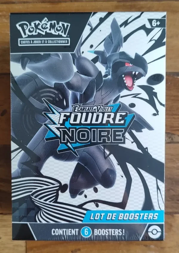 POKEMON Bundle Foudre Noire 6 boosters Fr scéllée Neuf