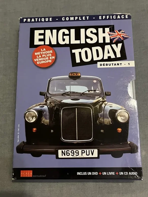 English Today Logiciel Book Débutant 1 Version FR Complet Pc Cd-rom