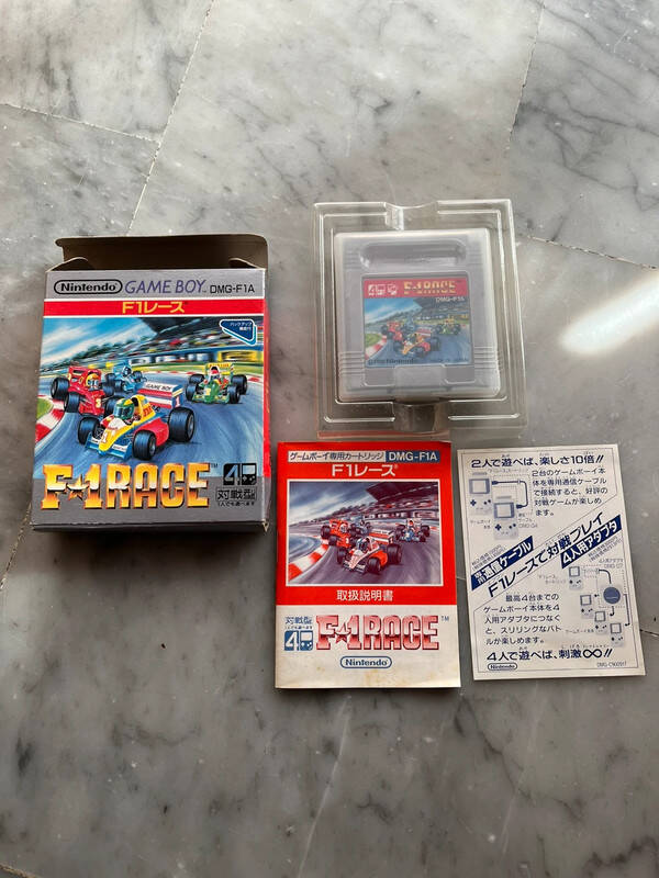 F1 Race Nintendo Game boy version jap Complet CIB