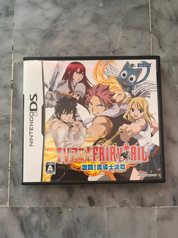 Fairy Tail Tv Animation Nintendo Ds version jap avec boite