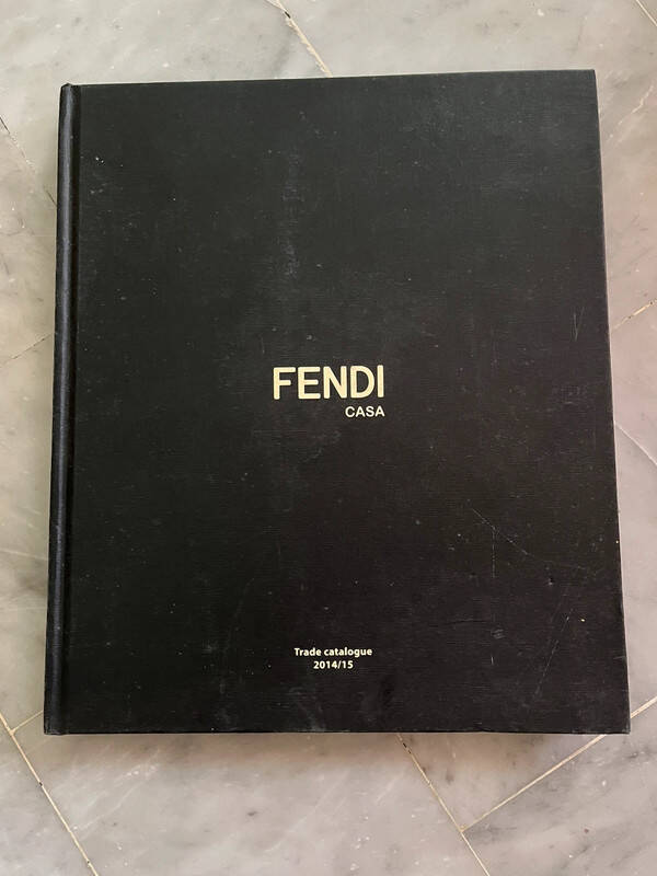 Livre Art Culture Mobilier Luxe FENDI Casa Collezione 2014-15