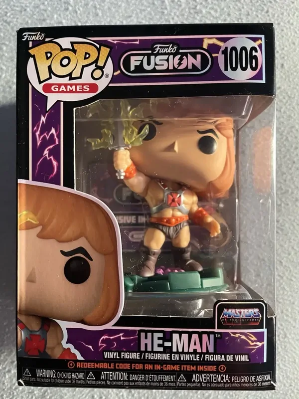 Funko POP Fusion He-Man #1006 Masters Of Universe Neuf Box