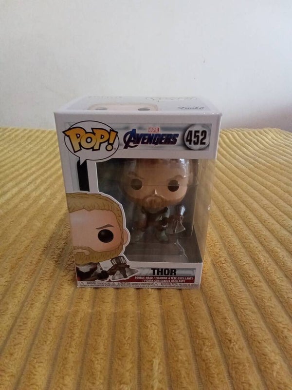 Figurine Vinyl Funko Pop Marvel Avengers #452 Thor Collector Neuf