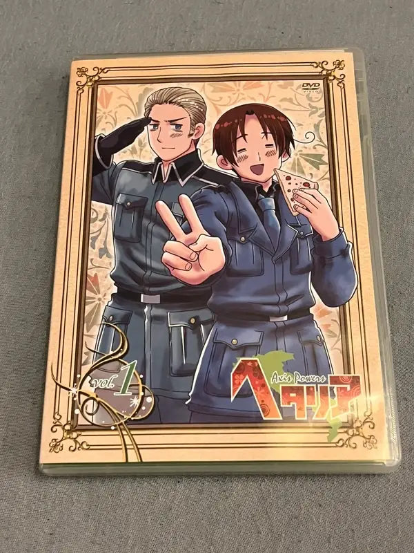 Hetalia Axis Powers vol.1 Manga anime Japan DVD Edition Collector