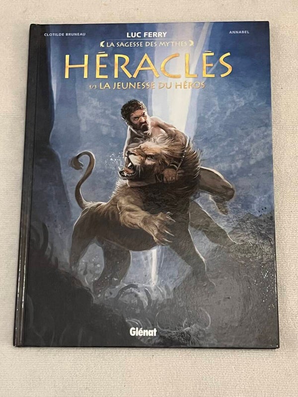 Héraclès La jeunesse du Héros Livre bande dessinée Bd éditeur Glénat 2017