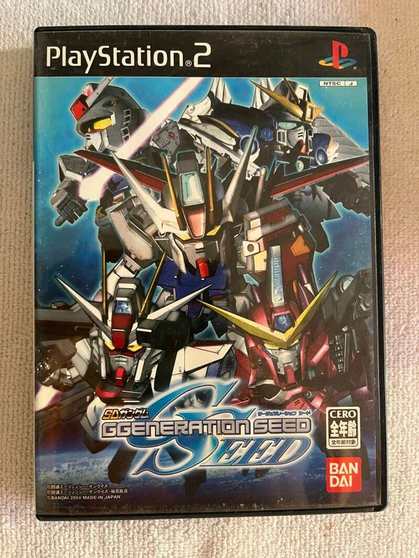 SD Gundam Generation Seed Playstation 2 complet version Japan