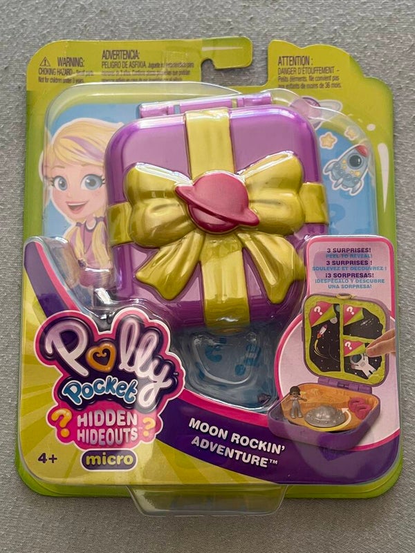 Polly Pocket Hidden Hideouts Moon Rockin Adventure 2018 Mattel Neuf Blister