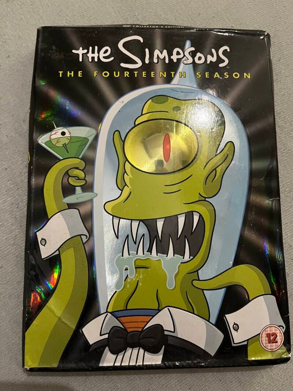 Coffret édition limitée Les Simpsons saison 14 DVD version US zone 1