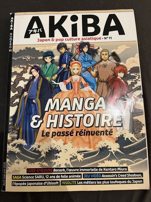 Livre Revue Akiba N.11 Japan Pop Culture Manga Et Histoire Vidéo Games 2025