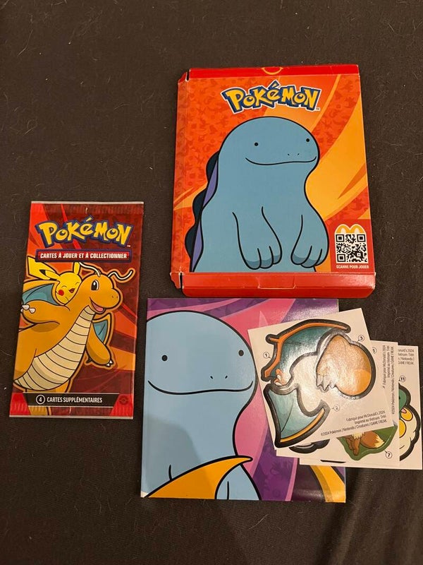 Pokémon Booster Mc Donalds 2024 Pack Maraiste Scellé